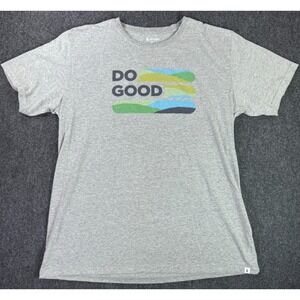Cotopaxi Do Good Graphic T-Shirt Men's XL Organic Cotton Gorpcore Outdoor Casual